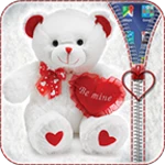 Logo of Teddy Bear Zipper Lock android Application 